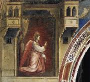 The Angel Gabriel Sent by God, GIOTTO di Bondone